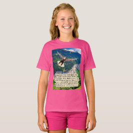 Camiseta Linda Escritura de Águia Isaiah 40:31