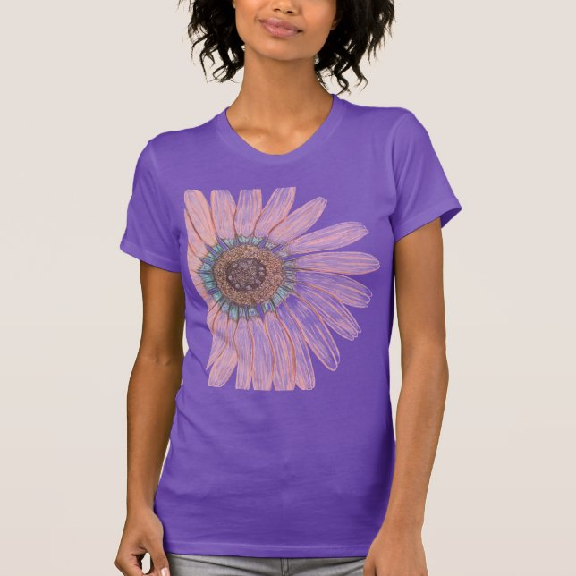 Camiseta Linda Flor (Frente)