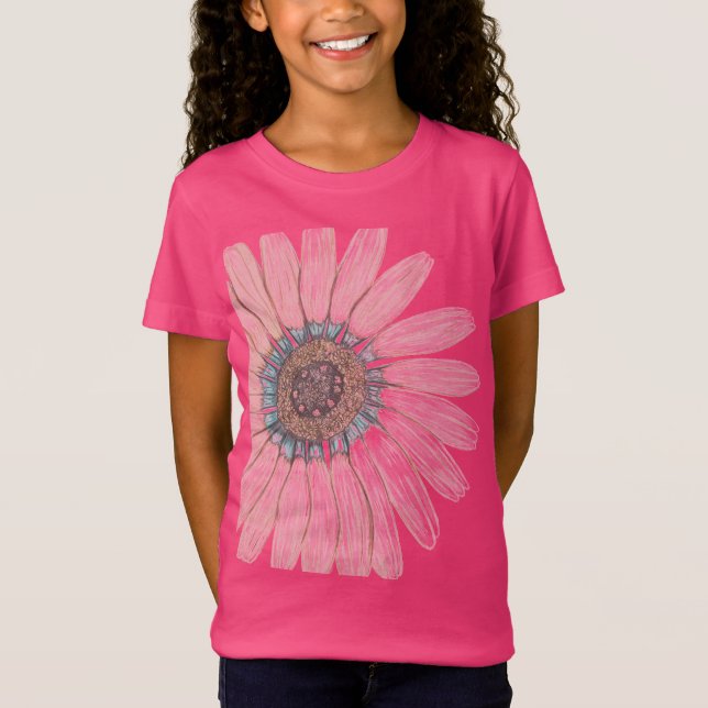 Camiseta Linda Flor (Frente)