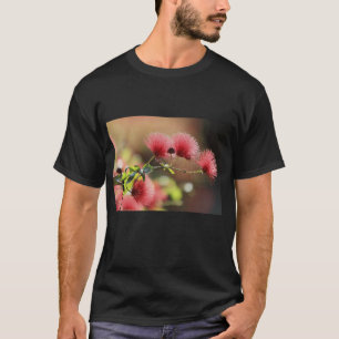 Camiseta Linda flor rosa