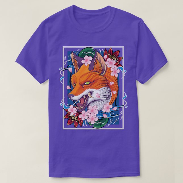 Camiseta Linda Fo Cherry Blossom Japonês (Frente do Design)