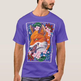 Camiseta Linda Fo Cherry Blossom Japonês