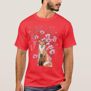 Camiseta Linda Fo Chersom Blossom Nature Lover