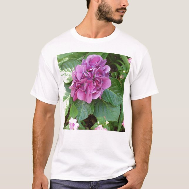 Camiseta Linda Hydrangea (Frente)