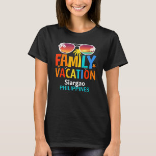 Camiseta Linda Ilha Siargao Matando Fatos da Família V
