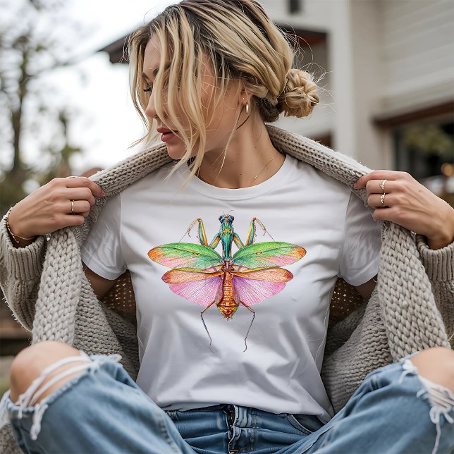 Camiseta Linda Louva-Deus (Criador carregado)