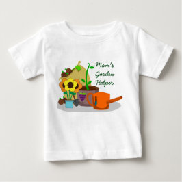 Camiseta Linda Mãe Ajuda no Jardim 