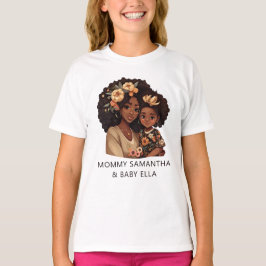Camiseta Linda mãe negra e filha (10)