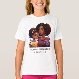 Camiseta Linda mãe negra e filha (12)