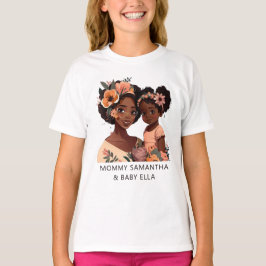 Camiseta Linda mãe negra e filha (13)