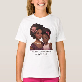 Camiseta Linda mãe negra e filha (14)