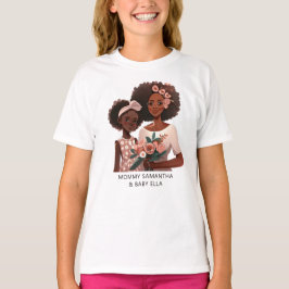 Camiseta Linda mãe negra e filha (17)
