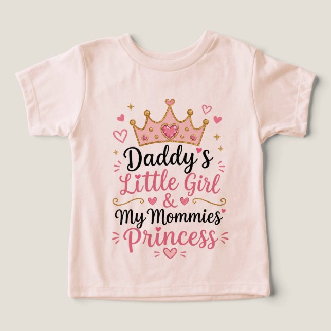 Camiseta Linda Menina  (Design frontal)