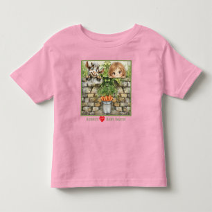 Camiseta Linda Menina Espiando e Linda Cabra Espiando