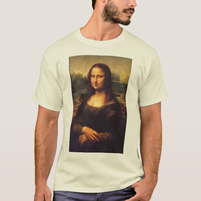 Camiseta Linda Mona Lisa (Frente)