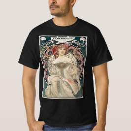 Camiseta Linda Mulher Nouveau de Arte em Paris