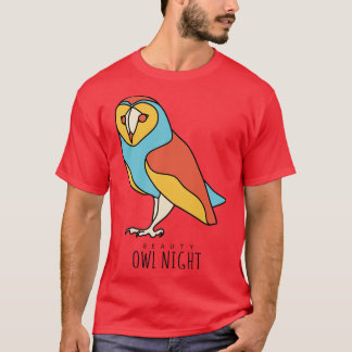 Camiseta Linda noite de coruja