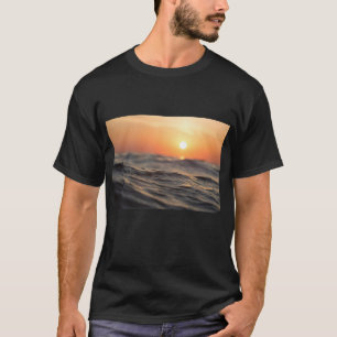Camiseta Linda paisagem solar