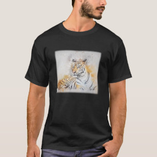Camiseta Linda pintura Bengala Tiger