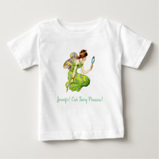 Camiseta Linda Princesa Fada com Nome Personalizado