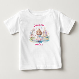 Camiseta Linda Princesa no Fantástico Mundo dos Sonhos