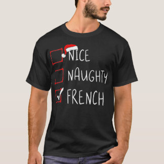 Camiseta Linda Raiz do Patrimônio Francês de Natal Francês