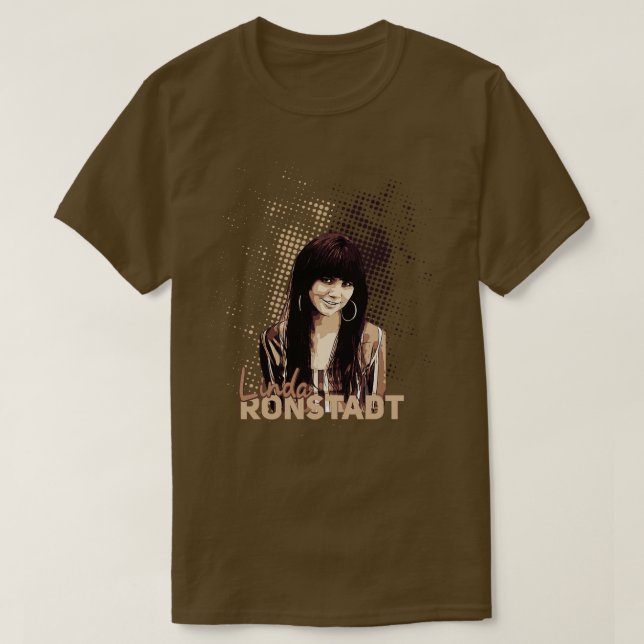 Camiseta Linda Ronstadt (Frente do Design)