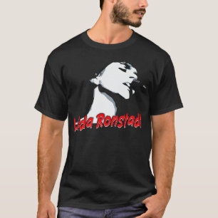 Camiseta Linda Ronstadt Fan Design dos anos 70