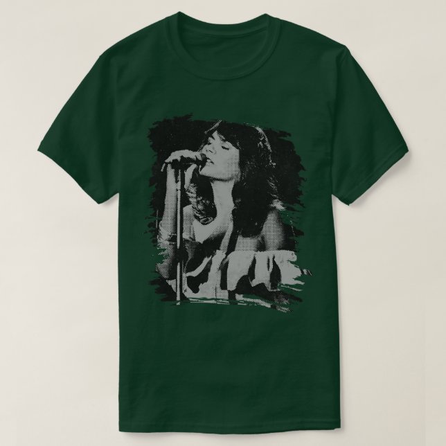 Camiseta Linda Ronstadt Retro poster (Frente do Design)