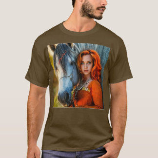 Camiseta linda ruiva 4