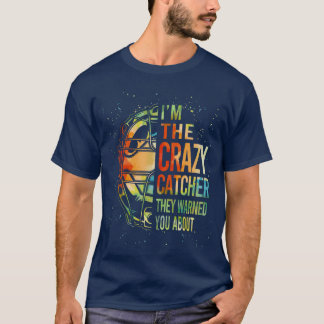 Camiseta Linda Softball Eu Sou Louca Apanhadora Divertida G