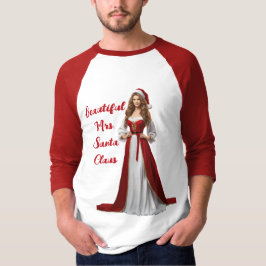 Camiseta Linda Sra. Papai Noel