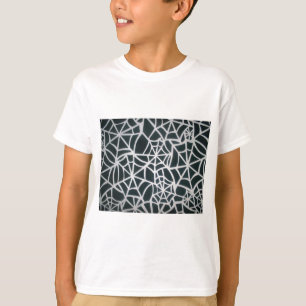 Camiseta Linda teia zebra de Black and White Stripes.JPG
