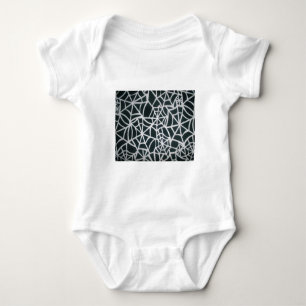 Camiseta Linda teia zebra de Black and White Stripes.JPG
