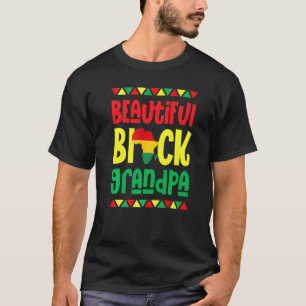 Camiseta Linda vovô negro História negra Mês África