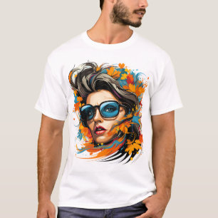 Camiseta 🌸 lindas esculturas de cabeça de mulher! 🌸