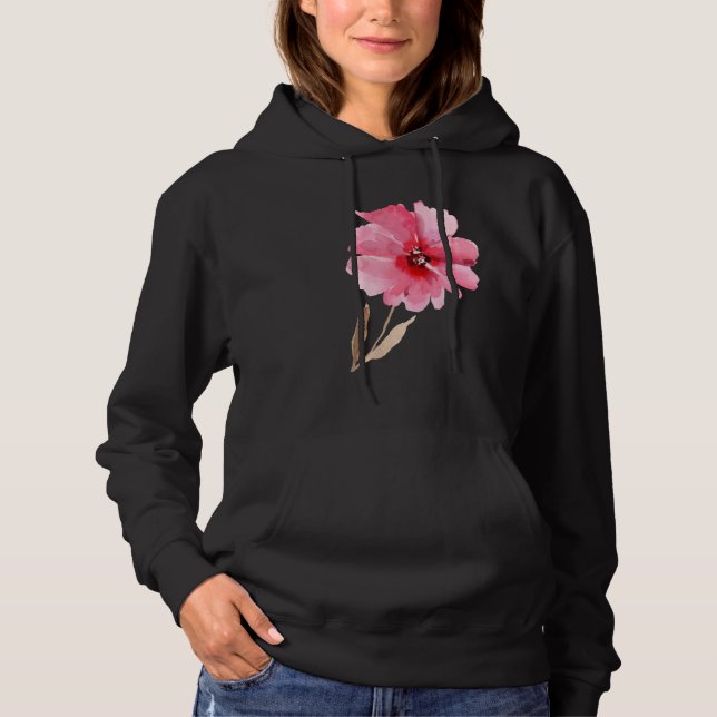 Camiseta Lindas Flores De Jardim E Flores Gráficas (Frente)