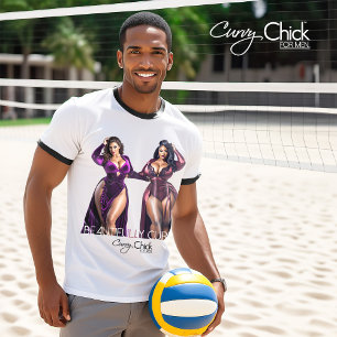 Camiseta Lindas mulheres curvas