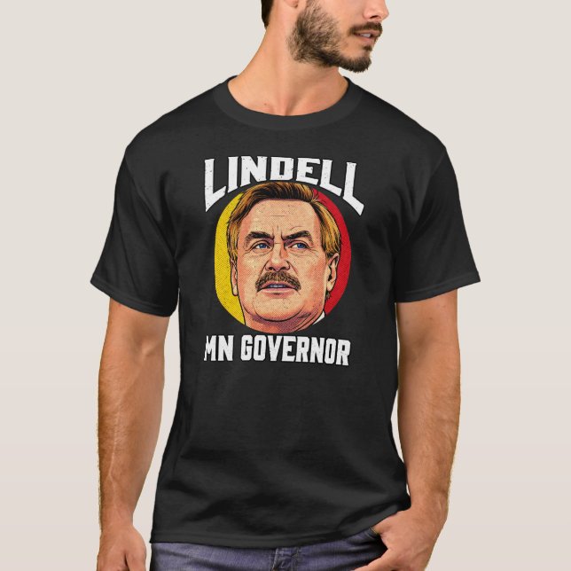 CAMISETA LINDELL PARA GOVERNADOR DE MN (Frente)