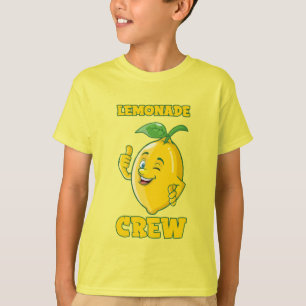 Camiseta lindinha limonada, equipe de arte