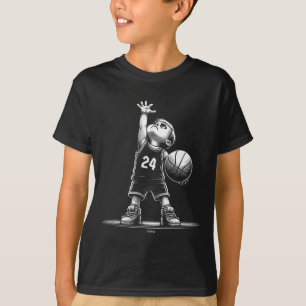 Camiseta Lindinho Pequeno tentando entrar em contato com vo