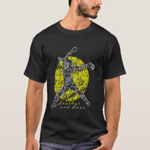 Camiseta Lindíssima arremessadora de softball Fastpitch Lea