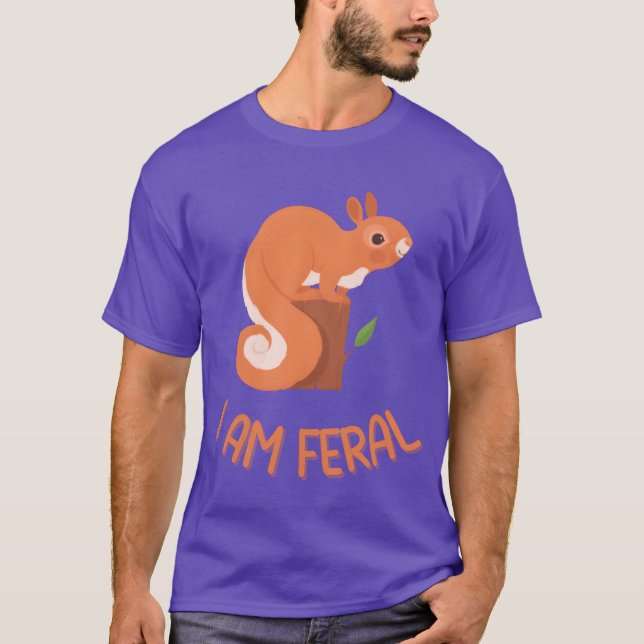 Camiseta Lindo animal esquilo amigo onree (Frente)