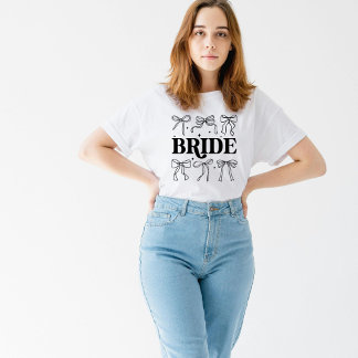 Camiseta Lindo Arco Menina Noiva Dia do Casamento 