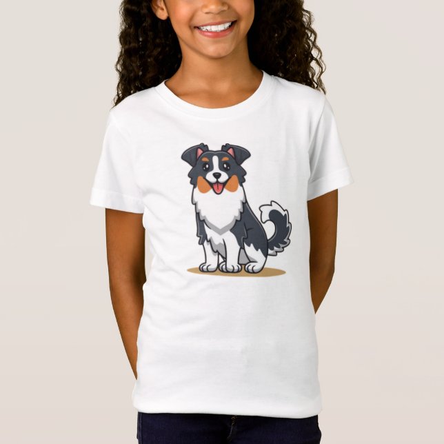 Camiseta Lindo Australian Shepherd-23144 (Frente)