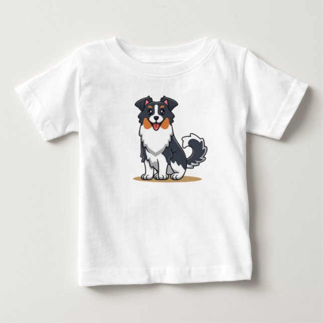 Camiseta Lindo Australian Shepherd-23144 (Frente)