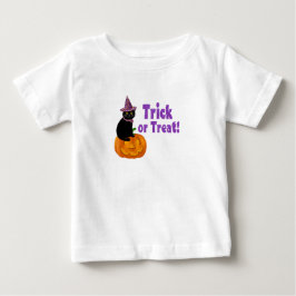 Camiseta Lindo Bebê de Glitter Roxo para Doces ou Travessur