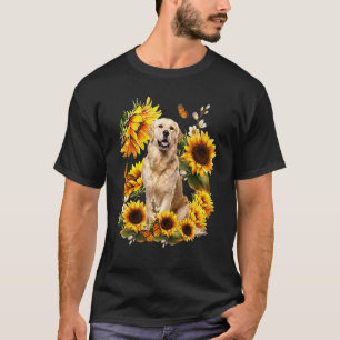 Camiseta Lindo Cachorro Golden Retriever Pai Mãe Dia dos Pa