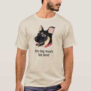 Camiseta Lindo Cachorro Pastor Alemão - Amante de Cães