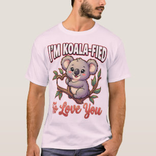 Camiseta Lindo Coala de São Valentim – Estou Coala-izado pa